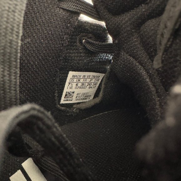 adidas Crazy Heat Black/White US 7.5 - Picture 7 of 7